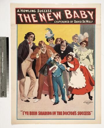 The new baby : a howling success chaperoned by David De Wolf
