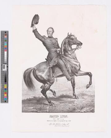 Nathl. Lyon. Brig. Genl. U.S.A