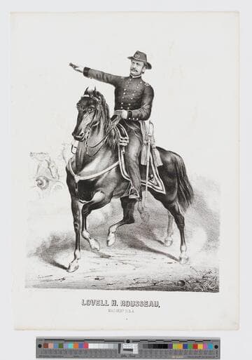 Lovell H. Rousseau, Maj. Genl. U.S.A