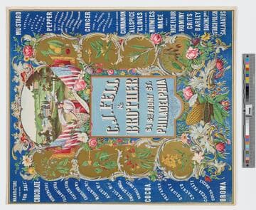 C. J. Fell & Brother 64 Sth. Front St. Philadelphia