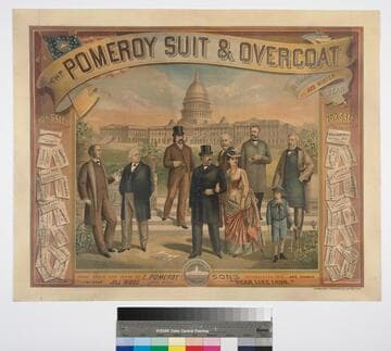 The Pomeroy suit & overcoat for summer and winter wear