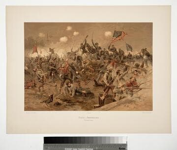 Battle of Spottsylvania, "the bloody angle."