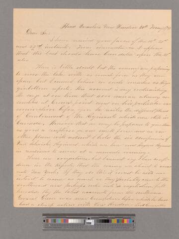 Letters from George Washington to Philip John Schuyler, 1781-1798