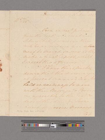 Letter from George Washington, headquarters Whitemarsh, to Brigadier General William Woodford