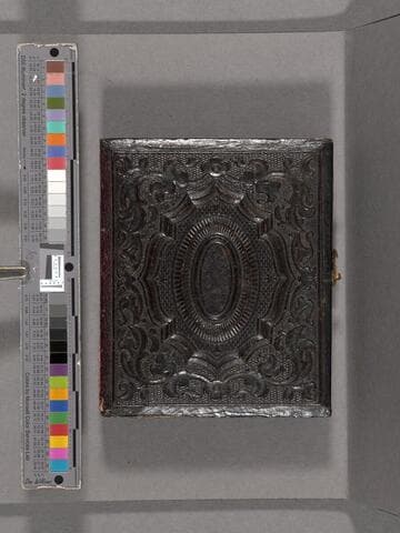 James D. Hague as an adolescent boy