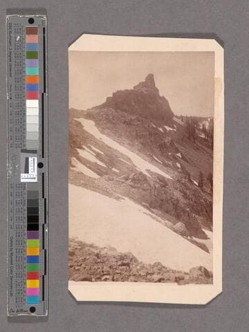 Summit of Castle Peak - 10,000 feet altitude, from the Northwest