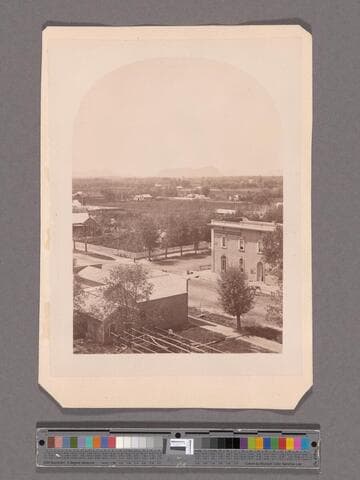 San Bernardino, Cal. San Bernardino Land Agency building in view