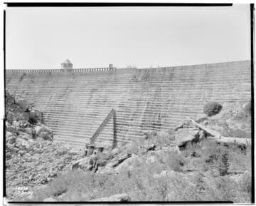 Big Creek Dam 1 at Huntington Lake