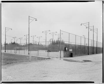 L1.4 - Lighting, sports - Ventura Union High School lighted tennis courts