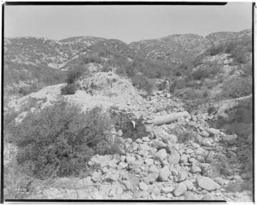 Boulder-Chino Transmission Line - Storm damage at Cajon