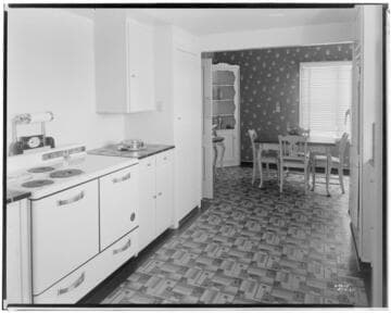 H2.3 - Home Kitchen - All Electric Home of Mrs. Neal Van Dorn