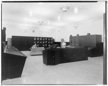 Colorado River - Boulder Dam Control Room