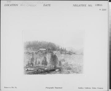 Big Creek, Shaver Lake Dam