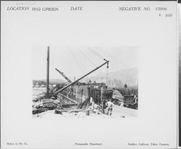 Big Creek, Florence Lake Dam