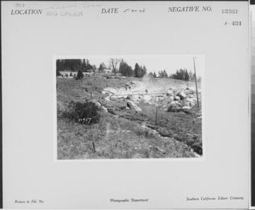 Big Creek, Shaver Lake Dam