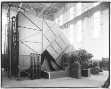 Rector Substation - interior