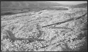 Mill Creek 1, 2&3 Powerhouse - results of storm on 1