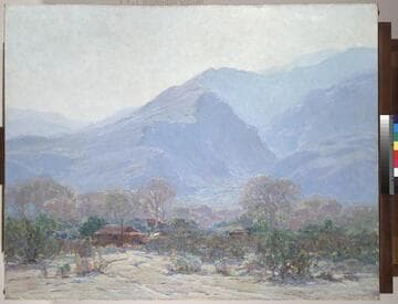 Palm Springs Landscape with Shack