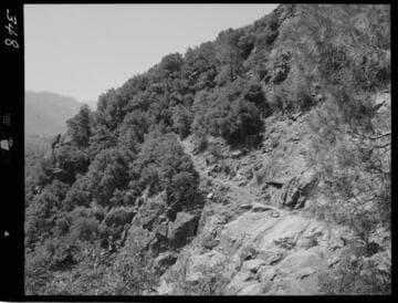 Big Creek - Mammoth Pool - French trail downstream from Shakeflat