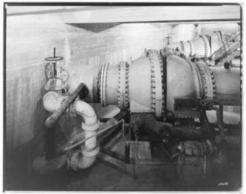 Big Creek Powerhouse #3 - Shut-off valves at PH #3