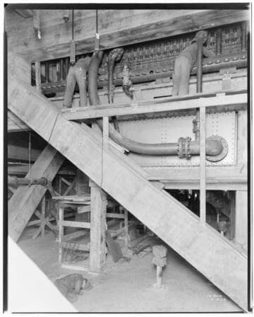 Long Beach Steam Station, Plant #3 - Scene of fatal accident on Boiler 53