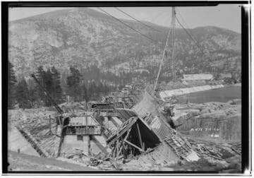 Big Creek, Florence Lake Dam