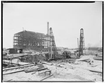 Long Beach Steam Station, Plant #3 - General view looking southwest