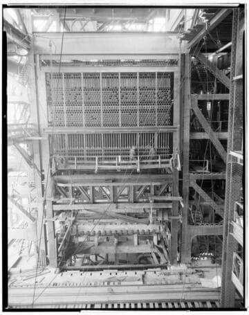 Long Beach Steam Station, Plant #3 - Installing boiler #51