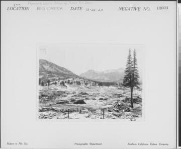 Big Creek, Florence Lake Dam