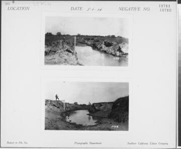 Big Creek, Herminghaus Ranch - Slough gage "A"