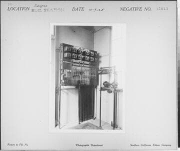 Saugus Substation - Interior