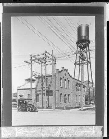 The exterior of Porterville Substation