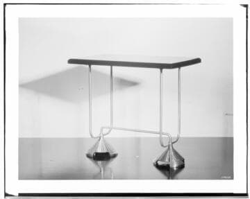 Small table for window display