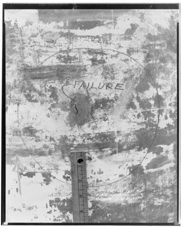 T2 Testing - Destruction test #11 - close-up