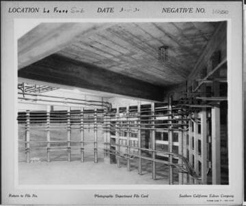 La Fresa Substation - Control cable layout