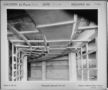 La Fresa Substation - Control cable layout