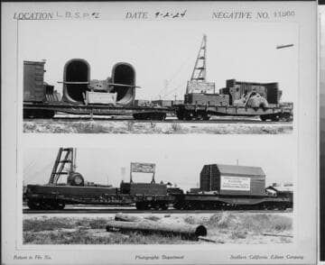 Long Beach Steam Station, Plant #2 - Two cars