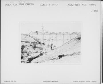 Big Creek, Florence Lake Dam