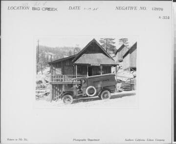 Big Creek, Florence Lake Dam