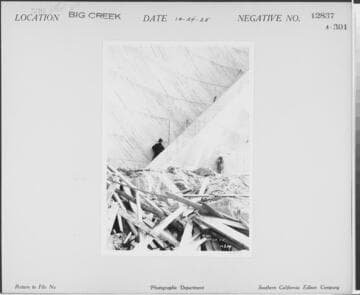 Big Creek, Florence Lake Dam