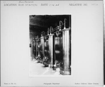 San Fernando Substation - Interior