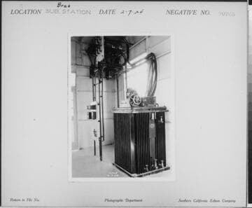 Brea Substation - Interior