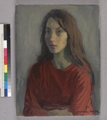 Girl in a Red Sweater