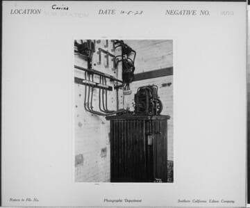 Covina Substation - Interior