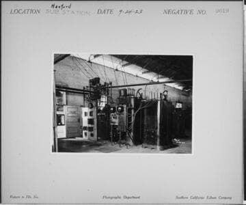 Hanford Substation - Interior