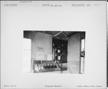 Monolith substation - Interior