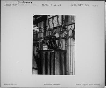 Hawthorne Substation - Interior