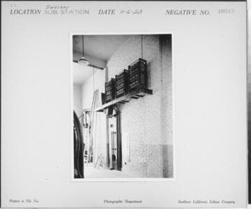 Saticoy Substation -  Interior