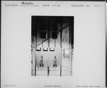 Bardsdale Substation - Interior