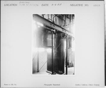 Saticoy Substation -  Interior
